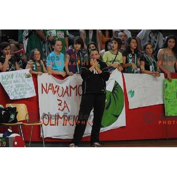 Zec at handball game Krim Mercator - Olimpija, the final of the slovenian womens handball championship, Kodeljevo, Ljubljana 23.05.2009, Krim Mercator won the championship 