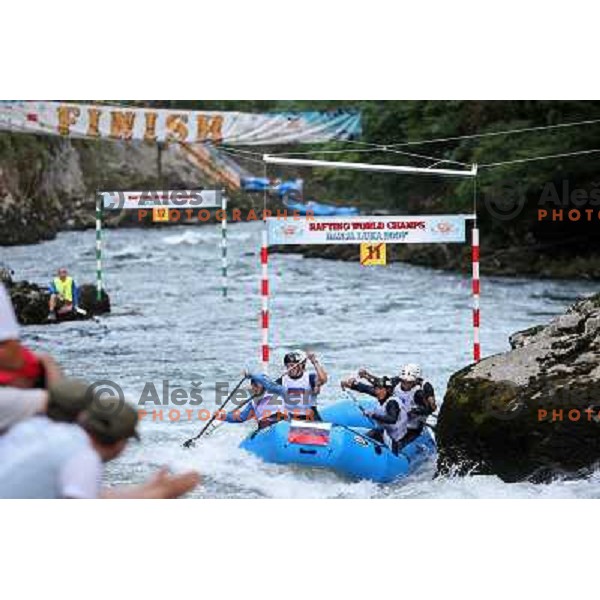 Russia men team during slalom race at 2009 World Rafting Championship on river Vrbas, Banja Luka, Bosnia and Herzegovina 23.5.2009 