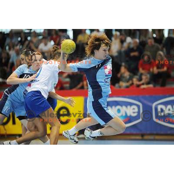Cerenjak at handball match Slovenia - Italy, friendly match of theslovenian women\'s national handball team , Kodeljevo , Ljubljana 