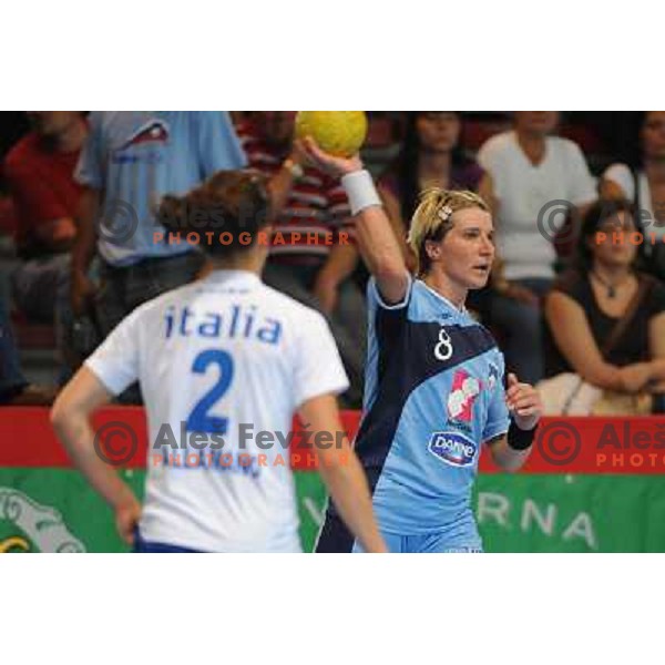 Pus at handball match Slovenia - Italy, friendly match of theslovenian women\'s national handball team , Kodeljevo , Ljubljana 
