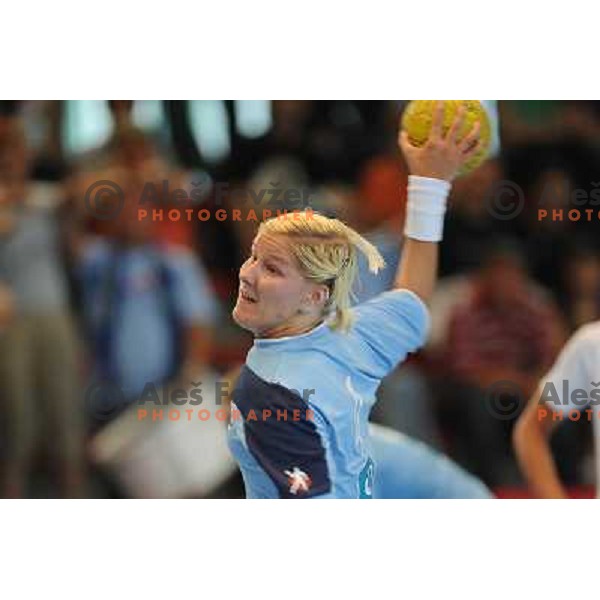 Zrnec at handball match Slovenia - Italy, friendly match of theslovenian women\'s national handball team , Kodeljevo , Ljubljana 