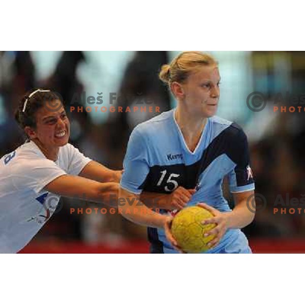 Varlec at handball match Slovenia - Italy, friendly match of theslovenian women\'s national handball team , Kodeljevo , Ljubljana 