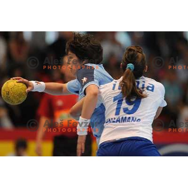 Breznik at handball match Slovenia - Italy, friendly match of theslovenian women\'s national handball team , Kodeljevo , Ljubljana 