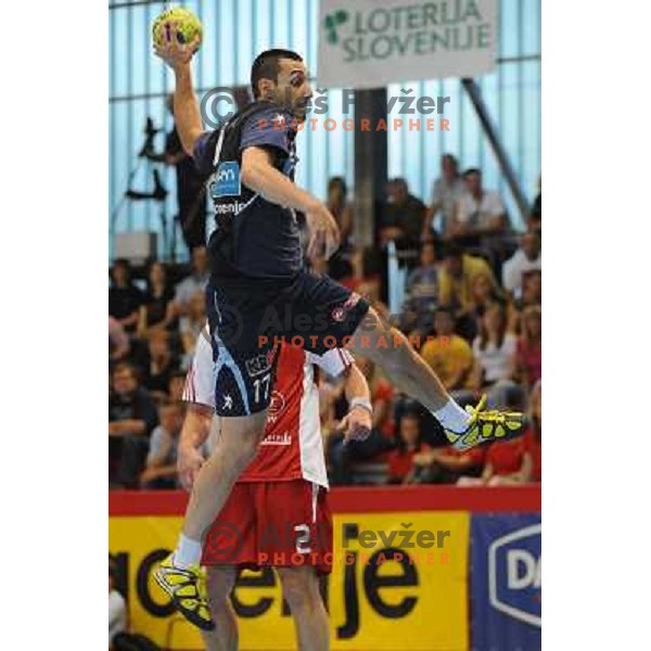 Gajic at handball match Slovenia - Slovakia, friendly match of the slovenian national handball team , Kodeljevo , Ljubljana 
