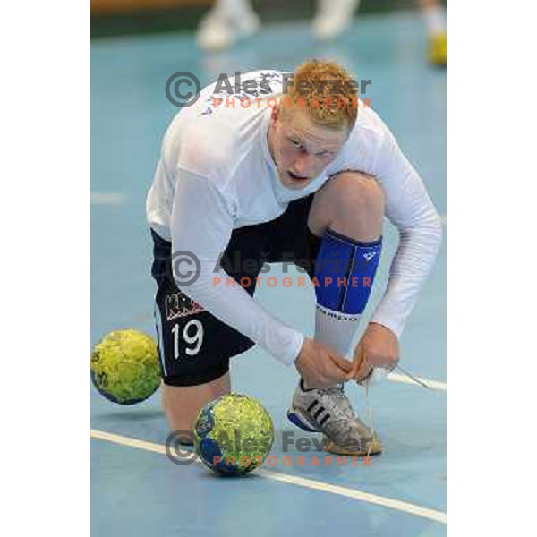 Zvizej Miha at handball match Slovenia - Slovakia, friendly match of the slovenian national handball team , Kodeljevo , Ljubljana 