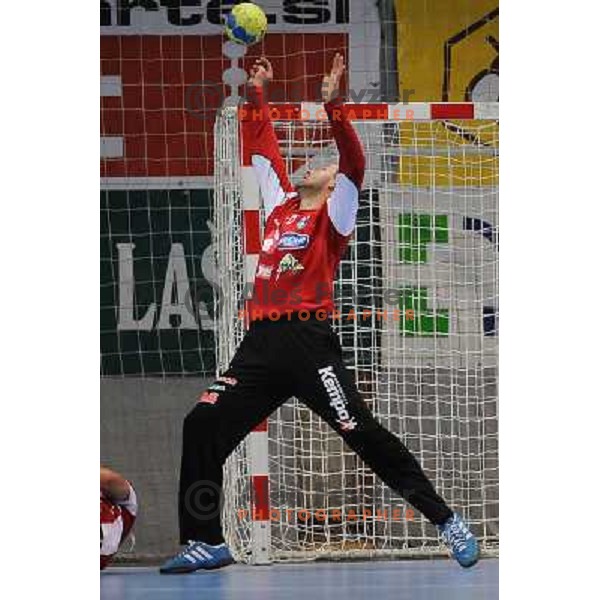 Lapajne at handball match Slovenia - Slovakia, friendly match of the slovenian national handball team , Kodeljevo , Ljubljana 