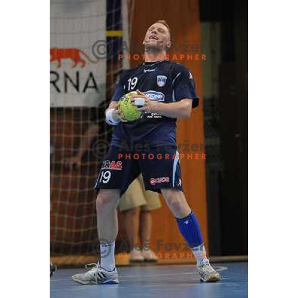 Zvizej Miha at handball match Slovenia - Slovakia, friendly match of the slovenian national handball team , Kodeljevo , Ljubljana 