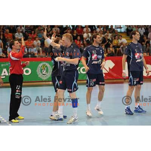 Prost, Zvizej, Kavas, Biblija at handball match Slovenia - Slovakia, friendly match of the slovenian national handball team , Kodeljevo , Ljubljana 