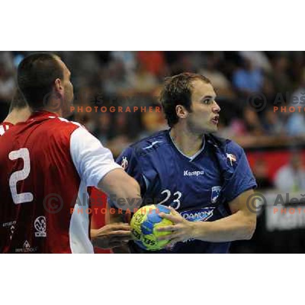 Zorman at handball match Slovenia - Slovakia, friendly match of the slovenian national handball team , Kodeljevo , Ljubljana 