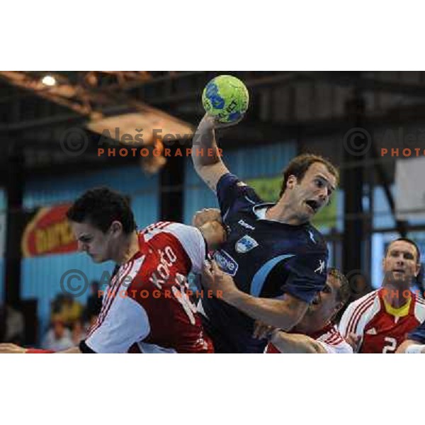 Zorman at handball match Slovenia - Slovakia, friendly match of the slovenian national handball team , Kodeljevo , Ljubljana 