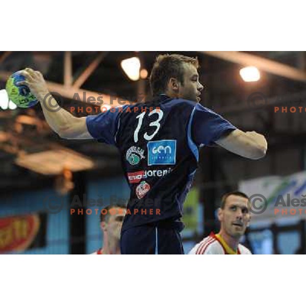 Brumen at handball match Slovenia - Slovakia, friendly match of the slovenian national handball team , Kodeljevo , Ljubljana 
