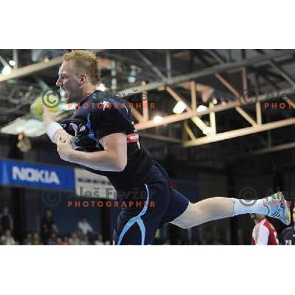 Zvizej Miha at handball match Slovenia - Slovakia, friendly match of the slovenian national handball team , Kodeljevo , Ljubljana 