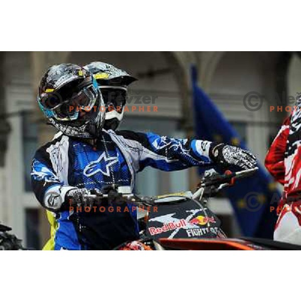 Jimmy Verburg at Red Bull X-Fighters exhibition tour 2009, 9.6.2009, Glavni trg, Maribor 
