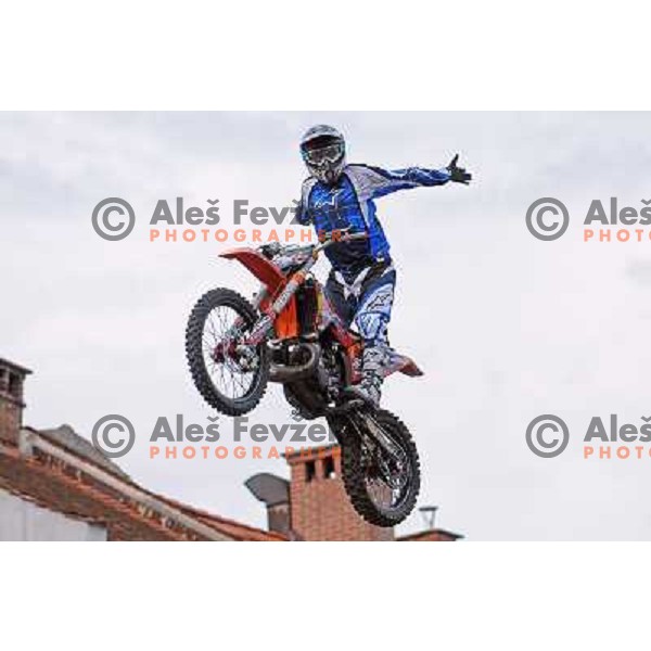 Jimmy Verburg at Red Bull X-Fighters exhibition tour 2009, 9.6.2009, Glavni trg, Maribor 