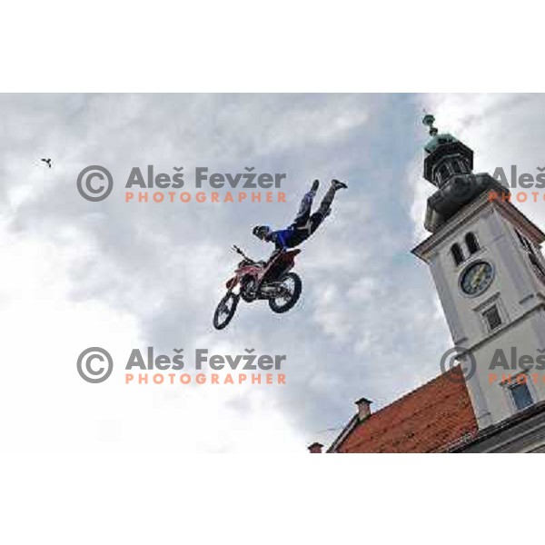 Jimmy Verburgh at Red Bull X-Fighters exhibition tour 2009, 9.6.2009, Glavni trg, Maribor 