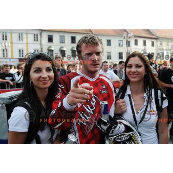 Morgan Carlson at Red Bull X-Fighters exhibition tour 2009, 9.6.2009, Glavni trg, Maribor 