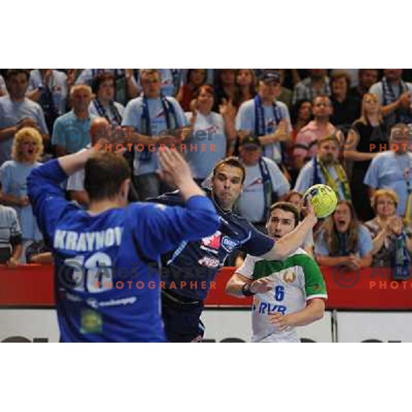 Brumen at handball match Slovenia - Belarus, Qualifying match for the European championship Austria 2010, Kodeljevo , Ljubljana, 10.06.2009 