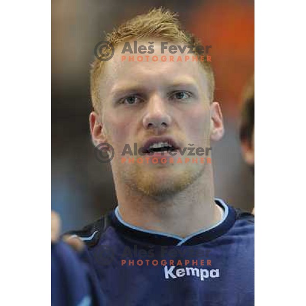 Zvizej Miha at handball match Slovenia - Belarus, Qualifying match for the European championship Austria 2010, Kodeljevo , Ljubljana, 10.06.2009 