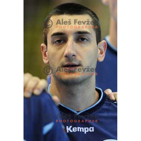 Gajic at handball match Slovenia - Belarus, Qualifying match for the European championship Austria 2010, Kodeljevo , Ljubljana, 10.06.2009 
