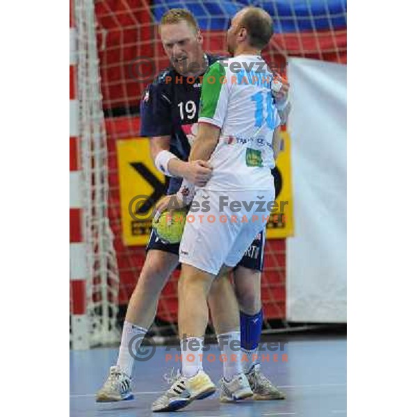 Zvizej Miha at handball match Slovenia - Belarus, Qualifying match for the European championship Austria 2010, Kodeljevo , Ljubljana, 10.06.2009 