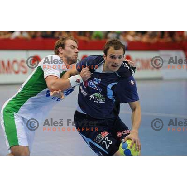 Zorman at handball match Slovenia - Belarus, Qualifying match for the European championship Austria 2010, Kodeljevo , Ljubljana, 10.06.2009 