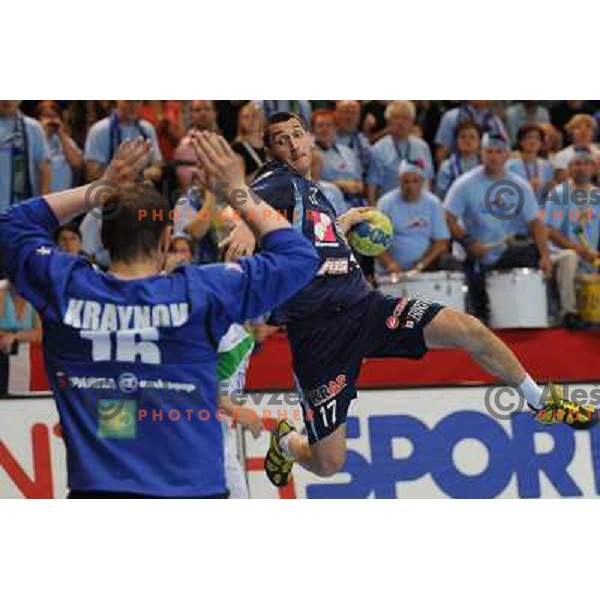 Gajic at handball match Slovenia - Belarus, Qualifying match for the European championship Austria 2010, Kodeljevo , Ljubljana, 10.06.2009 