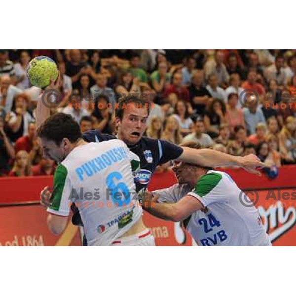 Zorman at handball match Slovenia - Belarus, Qualifying match for the European championship Austria 2010, Kodeljevo , Ljubljana, 10.06.2009 