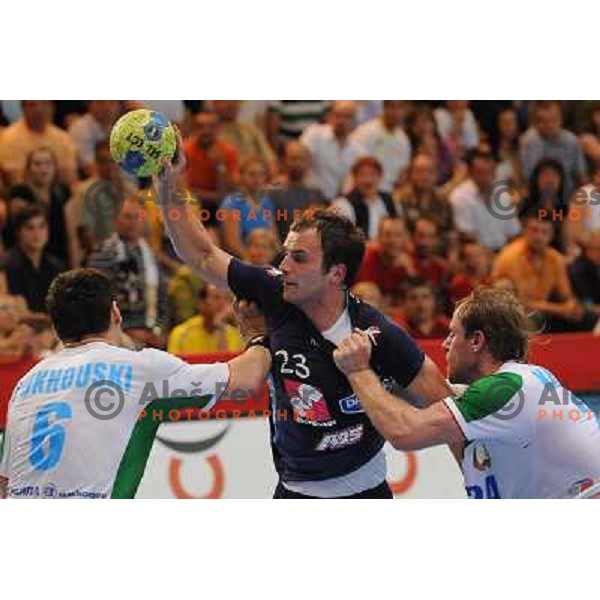 Zorman at handball match Slovenia - Belarus, Qualifying match for the European championship Austria 2010, Kodeljevo , Ljubljana, 10.06.2009 