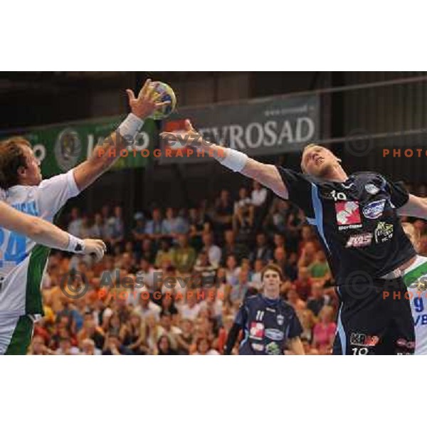 Zvizej Miha at handball match Slovenia - Belarus, Qualifying match for the European championship Austria 2010, Kodeljevo , Ljubljana, 10.06.2009 