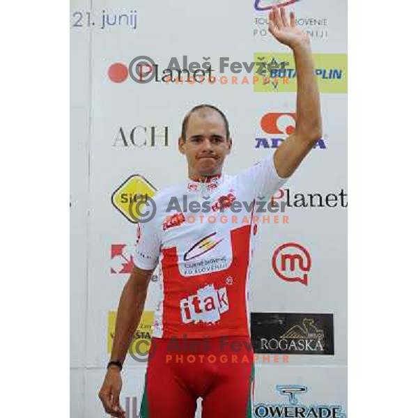 Furdi at the finish of the 2nd stage of Tour de Slovenia 2009, Ljubljana Castle, Ljubljana, 19.06.2009 