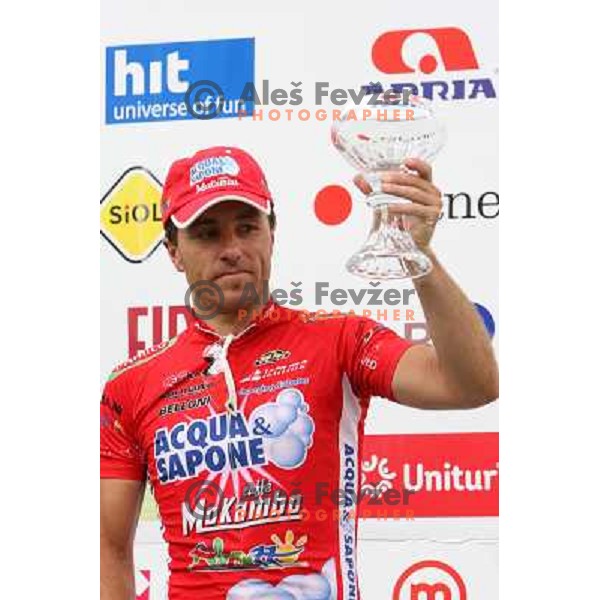 Luca Paolini at Fourth stage of cycling race Tour de Slovenie with finish in Novo Mesto, Slovenia 21.6.2009. Overall winner became Jakob Fuglsang from Denmark/ Team Saxo Bank 