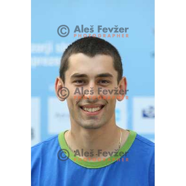 member of Slovenia team for Mediteranean Games- Pescara 2009 at official presentation in Union Hall, Ljubljana 16.6.2009 