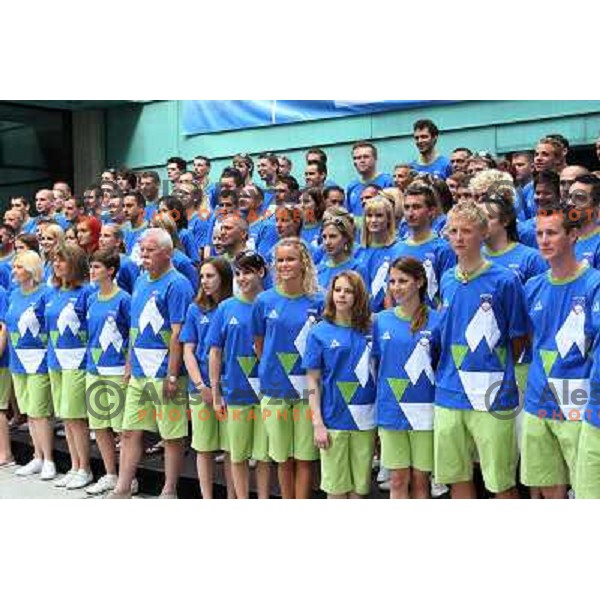 member of Slovenia team for Mediteranean Games- Pescara 2009 at official presentation in Union Hall, Ljubljana 16.6.2009 