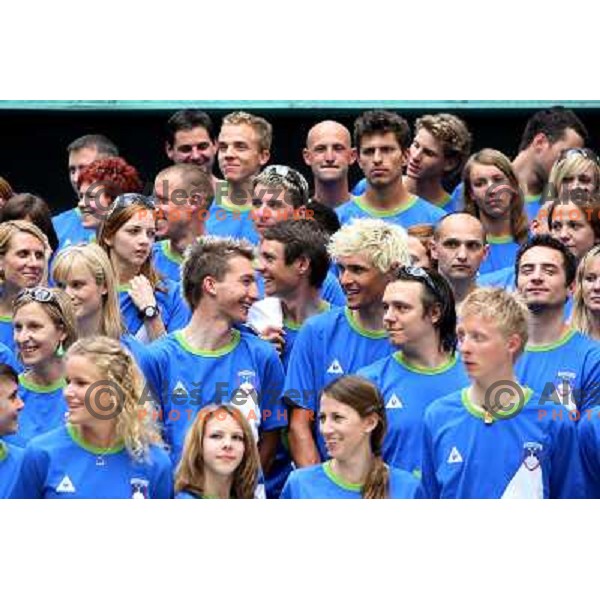member of Slovenia team for Mediteranean Games- Pescara 2009 at official presentation in Union Hall, Ljubljana 16.6.2009 
