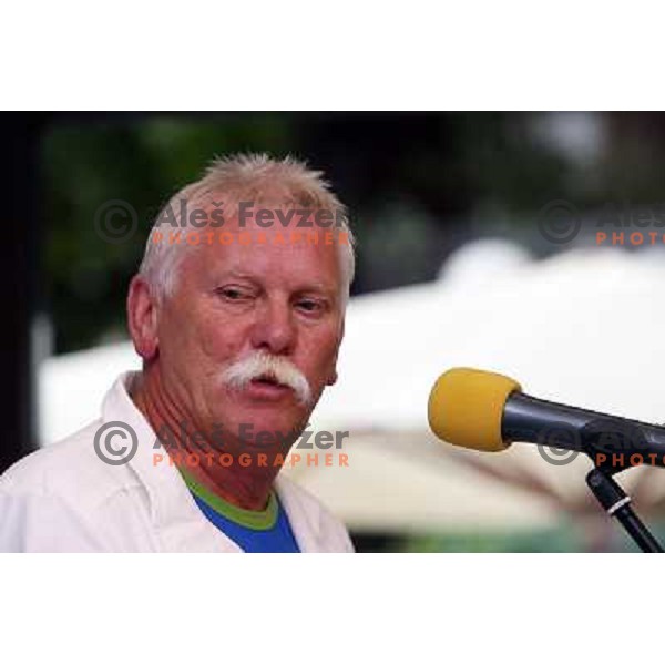 Metjaz Jemec, team leader of Slovenia team at Mediteranean Games- Pescara 2009 at official reception in Union Hall, Ljubljana 7.7.2009 