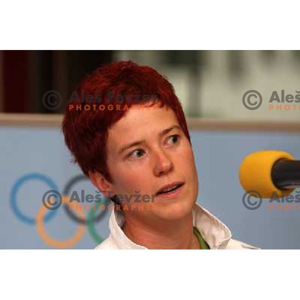 Petra Pivk, member of Slovenia team at Mediteranean Games- Pescara 2009 at official reception in Union Hall, Ljubljana 7.7.2009 