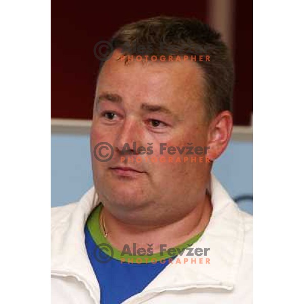 Bostjan Macek, member of Slovenia team at Mediteranean Games- Pescara 2009 at official reception in Union Hall, Ljubljana 7.7.2009 