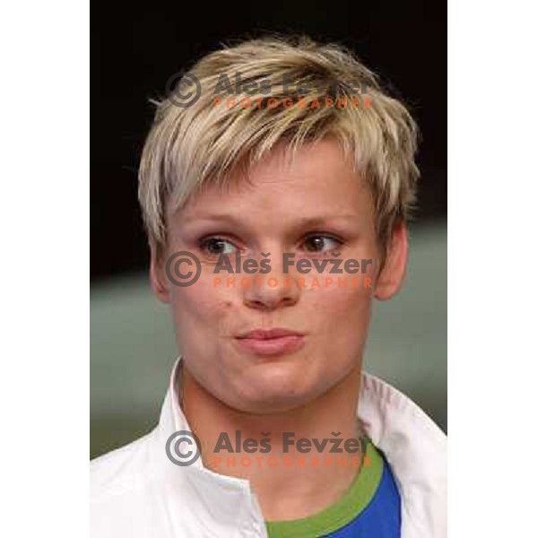 Urska Zolnir, member of Slovenia judo team at Mediteranean Games- Pescara 2009 at official reception in Union Hall, Ljubljana 7.7.2009 