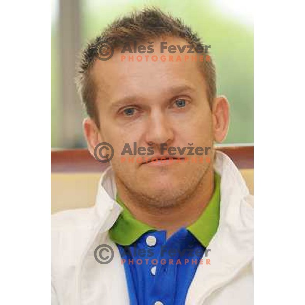 Pavcek at the presentation of the Slovenian team for the 8th World Games , Ljubljana, 10.07.2009 