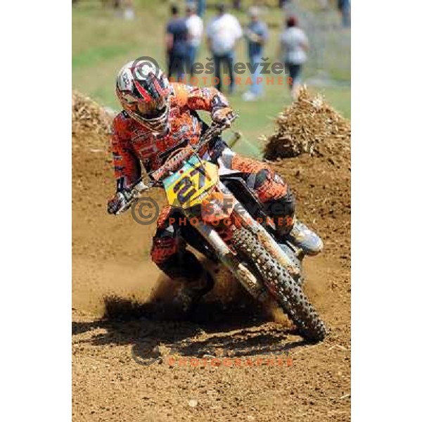 Astaykin at motocross MX3 world cup, Orehova vas, 12.7.2009 