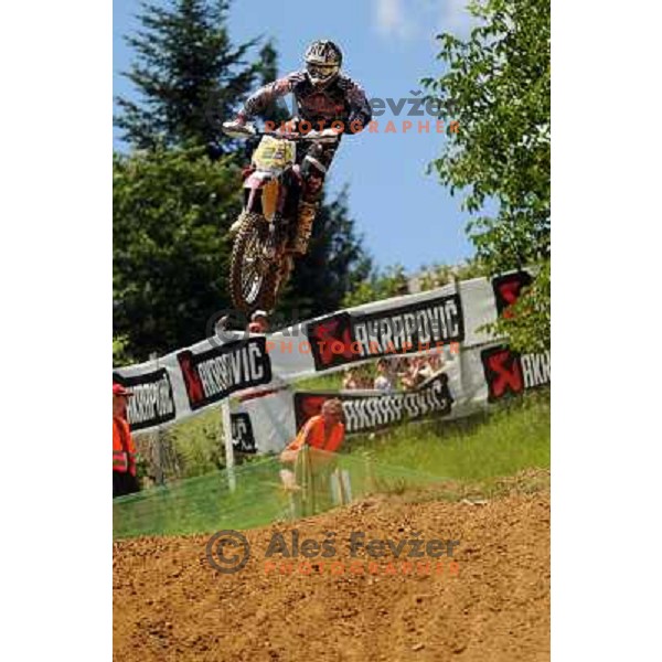 Salvini at motocross MX3 world cup, Orehova vas, 12.7.2009 