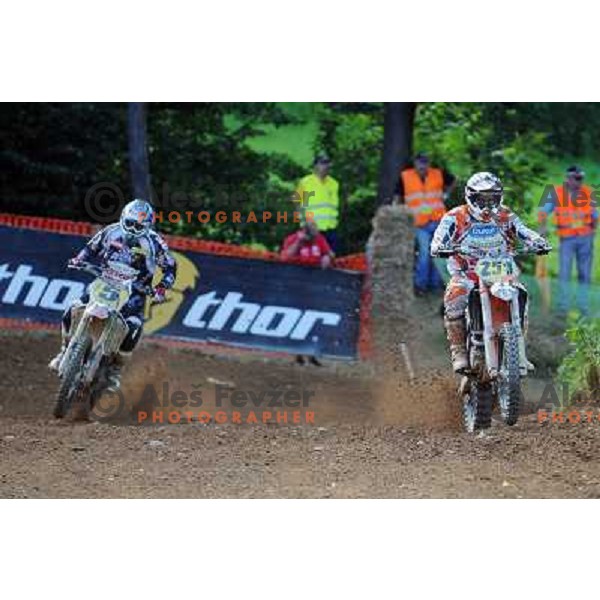 Lozano Rico (5), Leljak (251) at motocross MX3 world cup, Orehova vas, 12.7.2009 