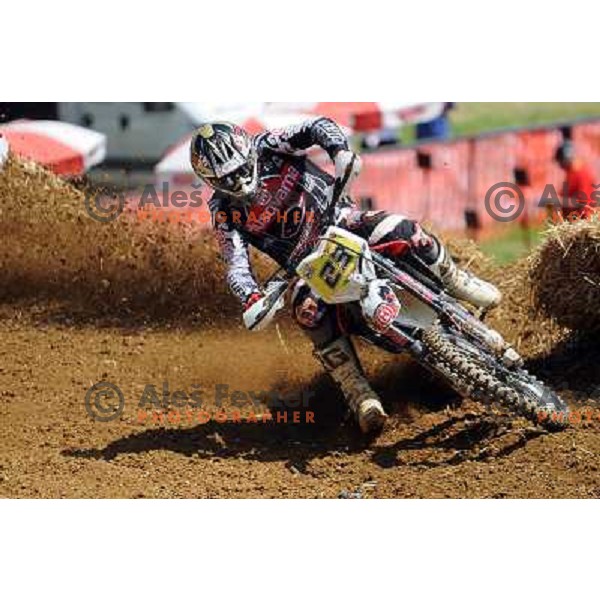 Salvini at motocross MX3 world cup, Orehova vas, 12.7.2009 