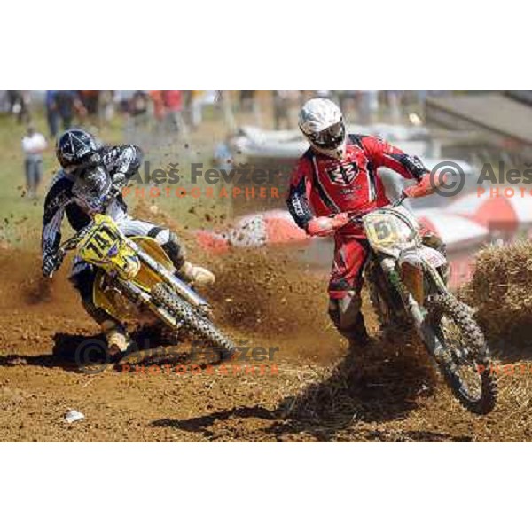 Basaula, Altare (L-R) at motocross MX3 world cup, Orehova vas, 12.7.2009 