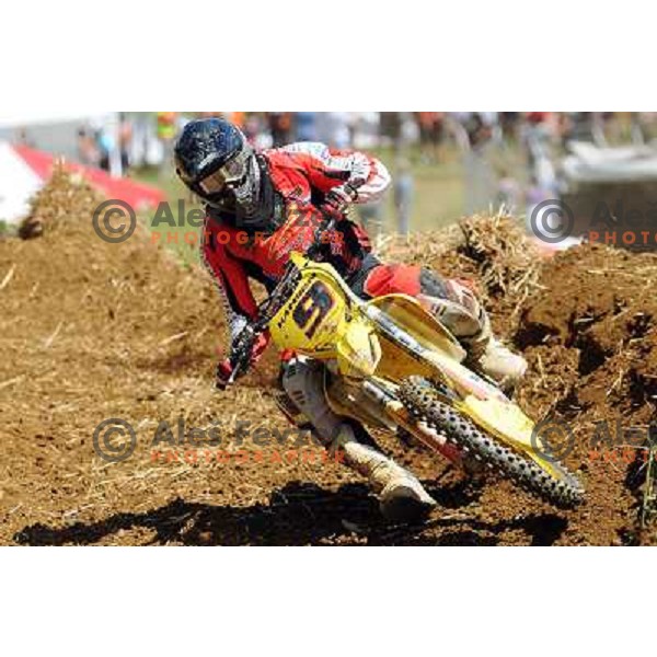 Hansen at motocross MX3 world cup, Orehova vas, 12.7.2009 