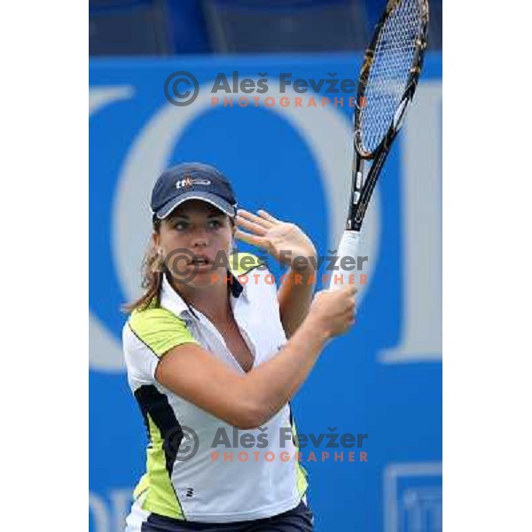 Jasmina Kajtazovic (SLO) during action in first round of Qualifications for Banka Koper Slovenia Open, WTA tour tournament, Portoroz 18.7.2009 