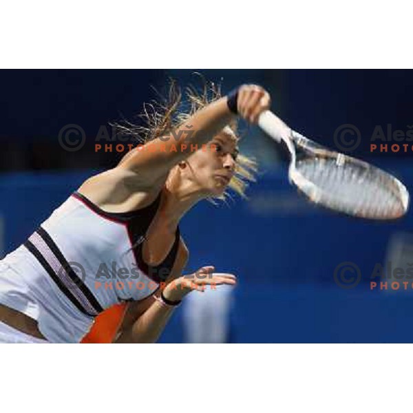 Polona Hercog (SLO) during action in first round of Banka Koper Slovenia Open, WTA tour, Portoroz 21.7.2009 