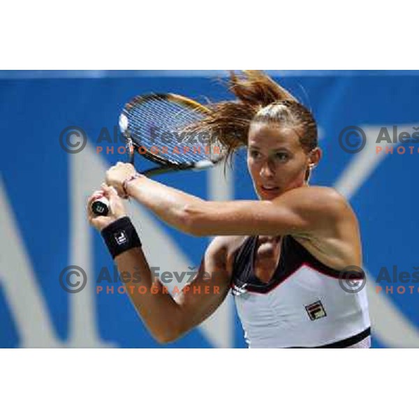 Polona Hercog (SLO) during action in first round of Banka Koper Slovenia Open, WTA tour, Portoroz 21.7.2009 