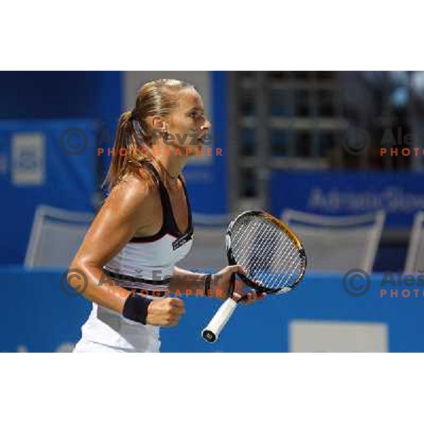 Polona Hercog (SLO) during action in first round of Banka Koper Slovenia Open, WTA tour, Portoroz 21.7.2009 