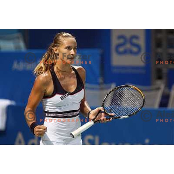 Polona Hercog (SLO) during action in first round of Banka Koper Slovenia Open, WTA tour, Portoroz 21.7.2009 
